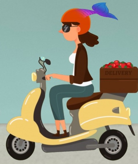 Delivery girl